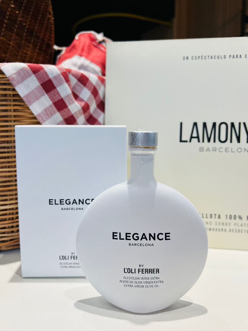 ACEITE DE OLIVA ARBEQUINA AOVE ELEGANCE BLANCO