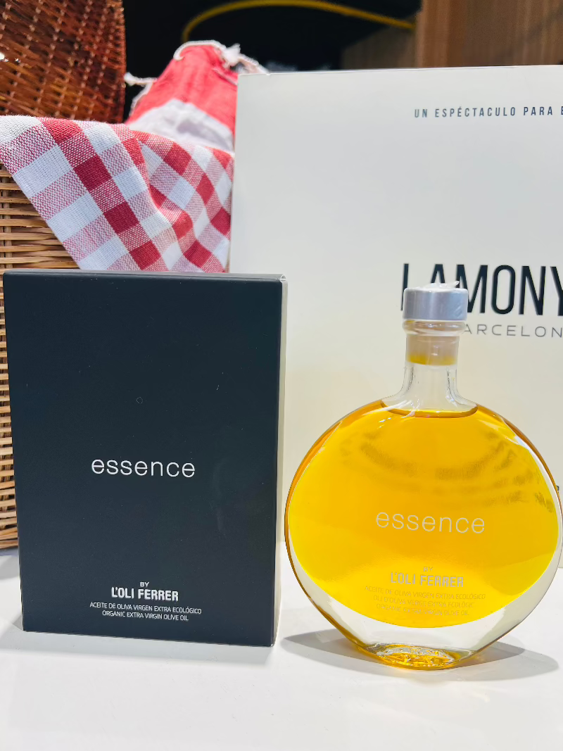 ACEITE DE OLIVA ORGANICO AOVE ESSENCE TRANSPARENTE