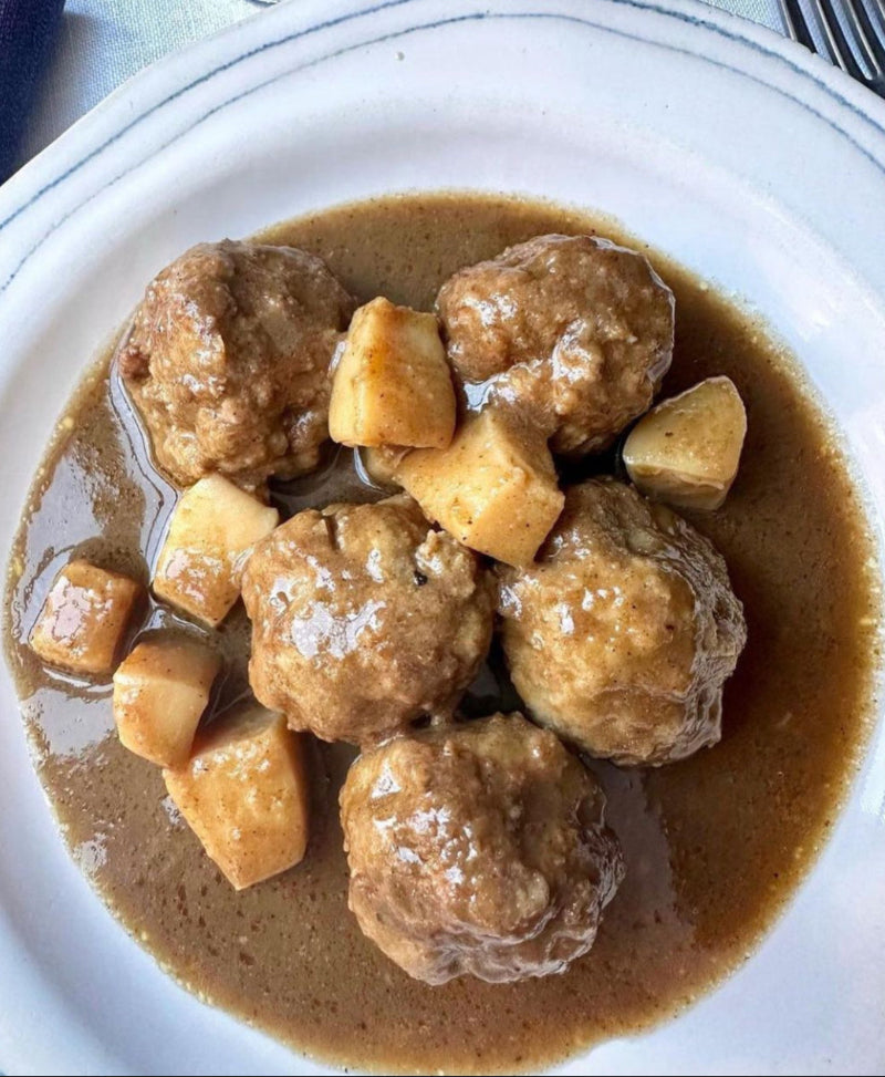 ALBONDIGAS DE CARNE CON SEPIA JORDI VILA