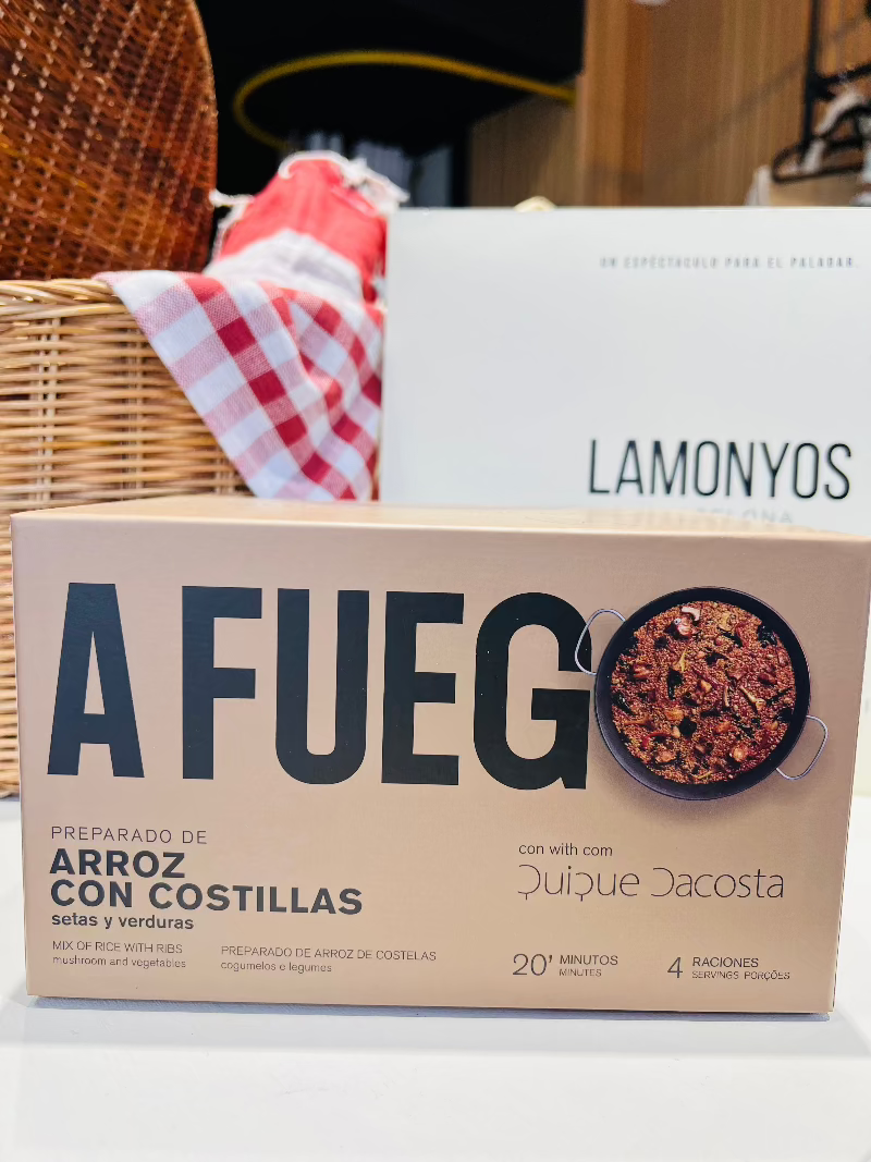 ARROZ CON COSTILLA PARA 4 PERSONAS BY QUIQUE DACOSTA