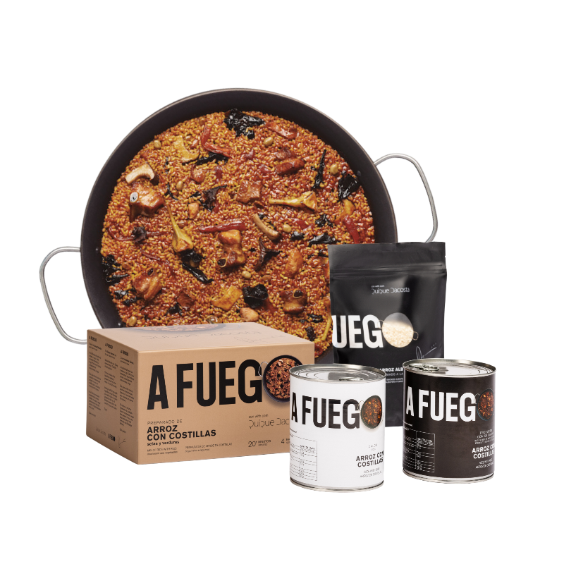 ARROZ CON COSTILLA PARA 4 PERSONAS BY QUIQUE DACOSTA