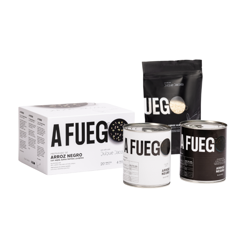 ARROZ NEGRO PARA 4 PERSONAS BY QUIQUE DACOSTA