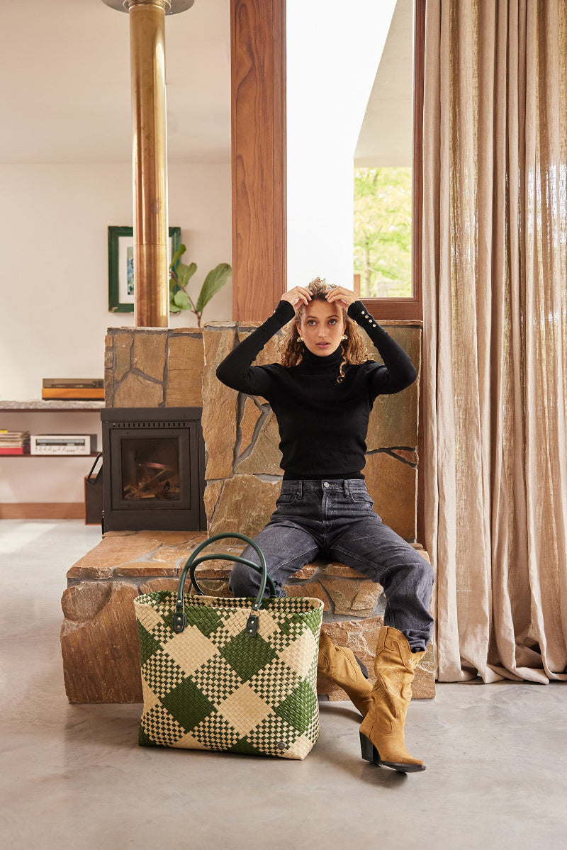 AVENUE_PICNIC_SHOPPER_XL_HUNTING_GREEN_HANDED_BY_LAMONYOS_2