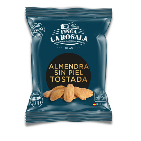 BOLSA ALMEDRA VALENCIA REPELADA AOVE Y SAL 25gr.