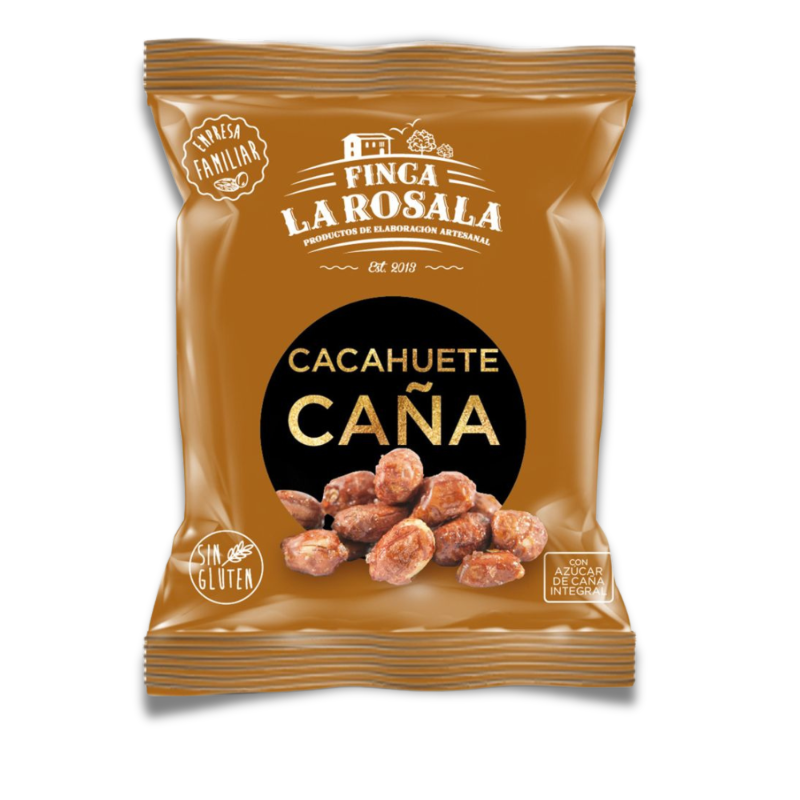 BOLSA CACAHUETE CAÑA GOURMET 25gr.