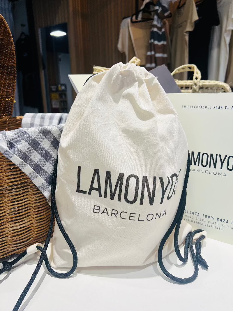 BOLSA MOCHILA TELA PARA PICNIC LAMONYOS