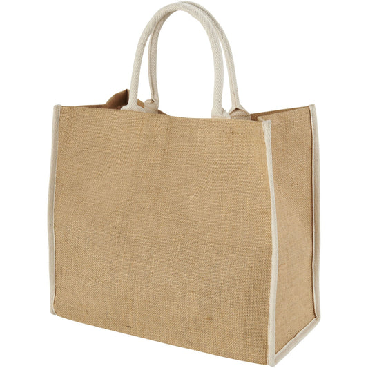 BOLSA YUTE RIBETE BEIGE LAMONYOS