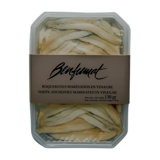 BOQUERONES MARINADOS EN ACEITE 100 gr.