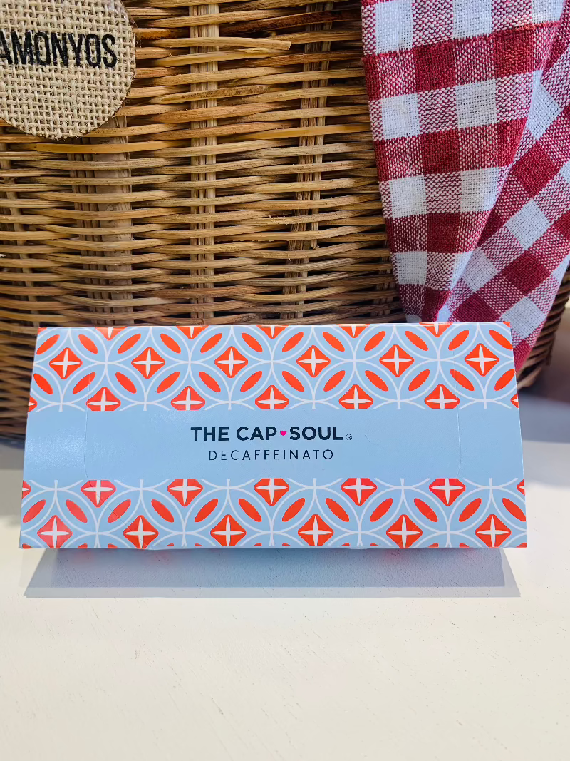 CAFE EN CÁPSULAS monodosis DESCAFEINADO