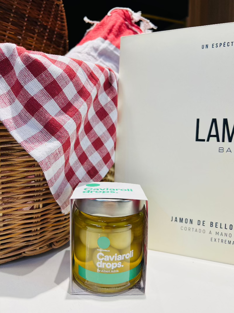 CAVIAROLI DROPS OLIVA VERDE 12 pzs. ALBERT ADRIA