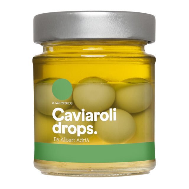 CAVIAROLI DROPS OLIVA VERDE 12 pzs. ALBERT ADRIA