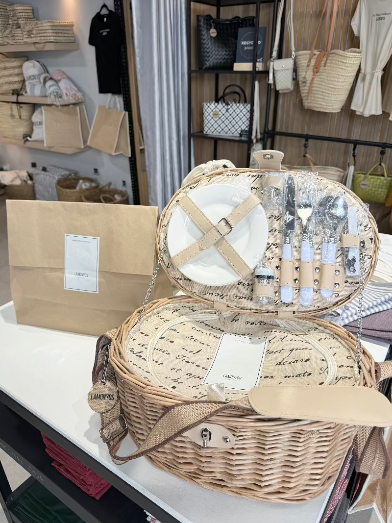 CESTA PICNIC NATURAL PALABRAS 2 SERVICIOS_4