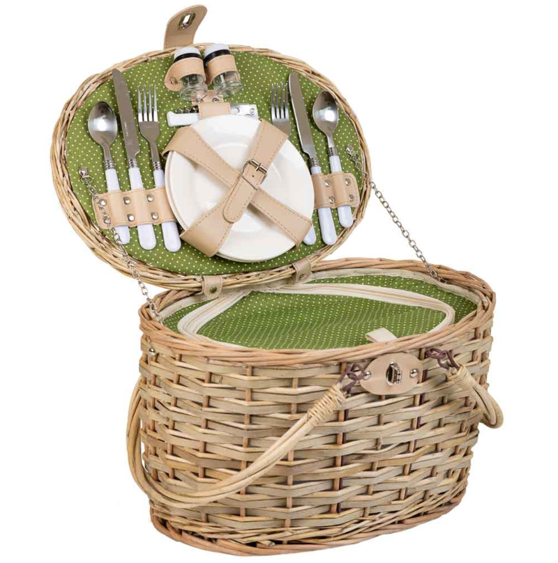 CESTA PICNIC NATURAL TOPOS VERDE 2 SERVICIOS_2