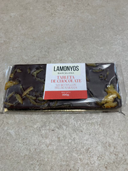 CHOCOLATE NEGRO CON NARANJA ARTESANAL LAMONYOS 