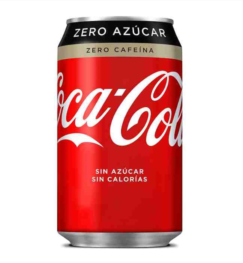 COCA-COLA ZERO ZERO LATA 33 CL.
