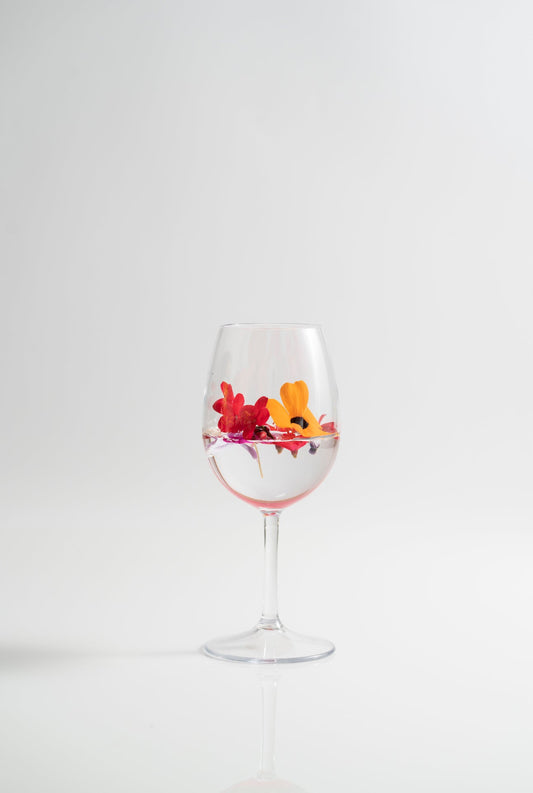 COPA DE VINO IRROMPIBLE Y ECOLOGICA transparente