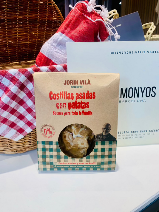 COSTILLA RUSTIDA DE CERDO CON PATATAS JORDI VILA