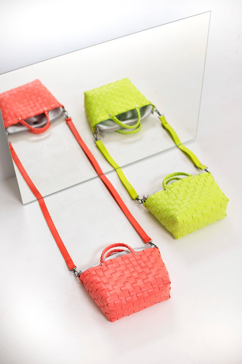 DASH HANDBAG PICNIC BRIGHT GREEN HANDED BY_5