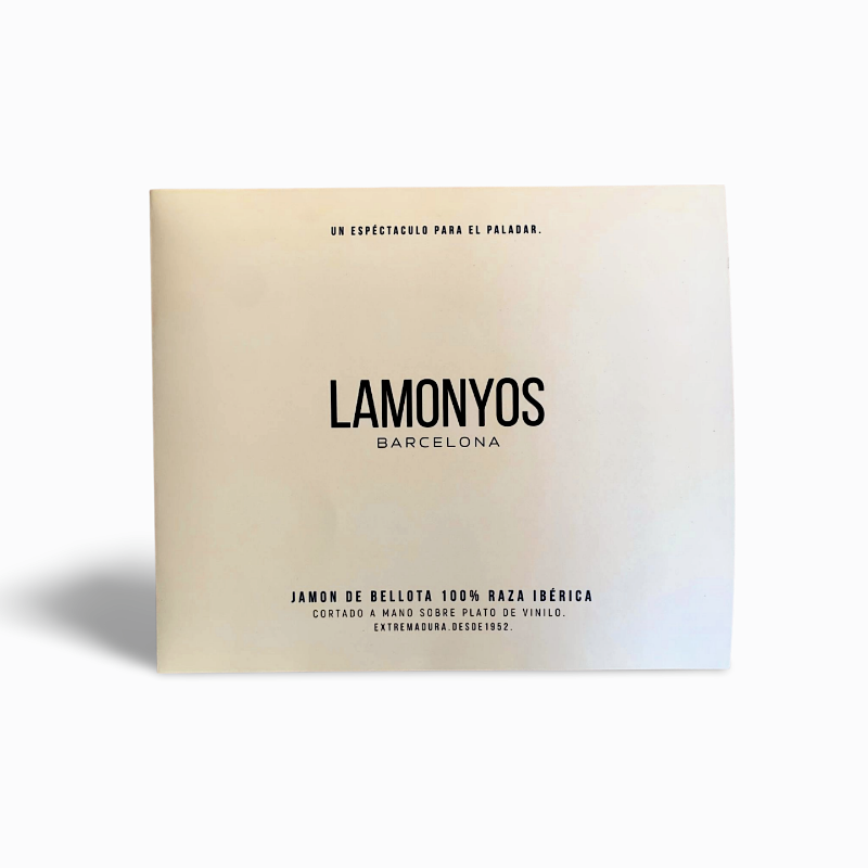 DISCO VINILO BEIGE PARA JAMON LAMONYOS