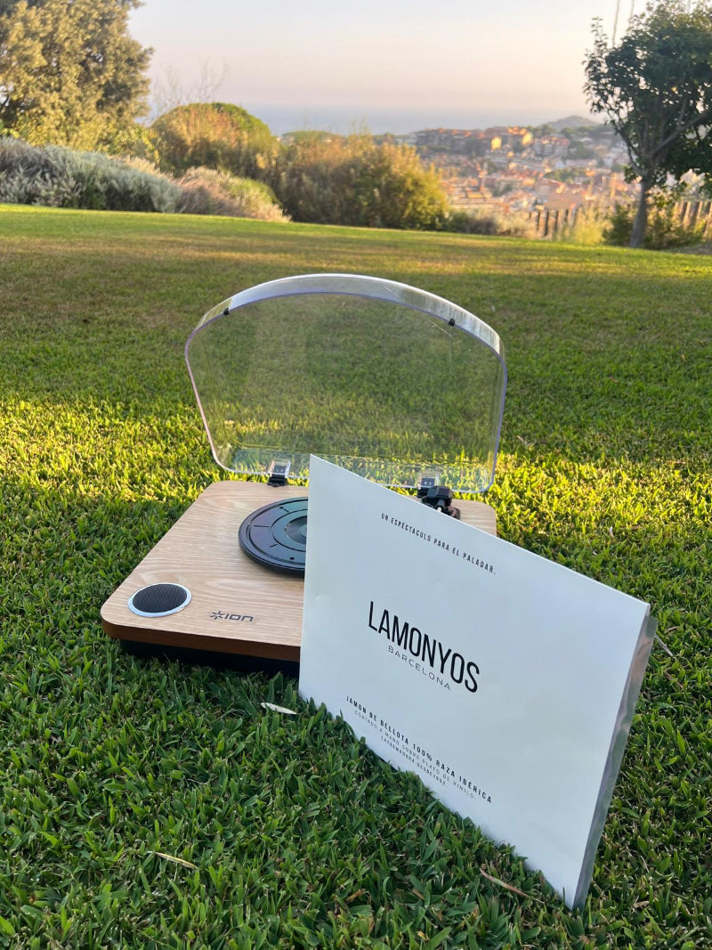 DISCO VINILO BEIGE PARA JAMON LAMONYOS