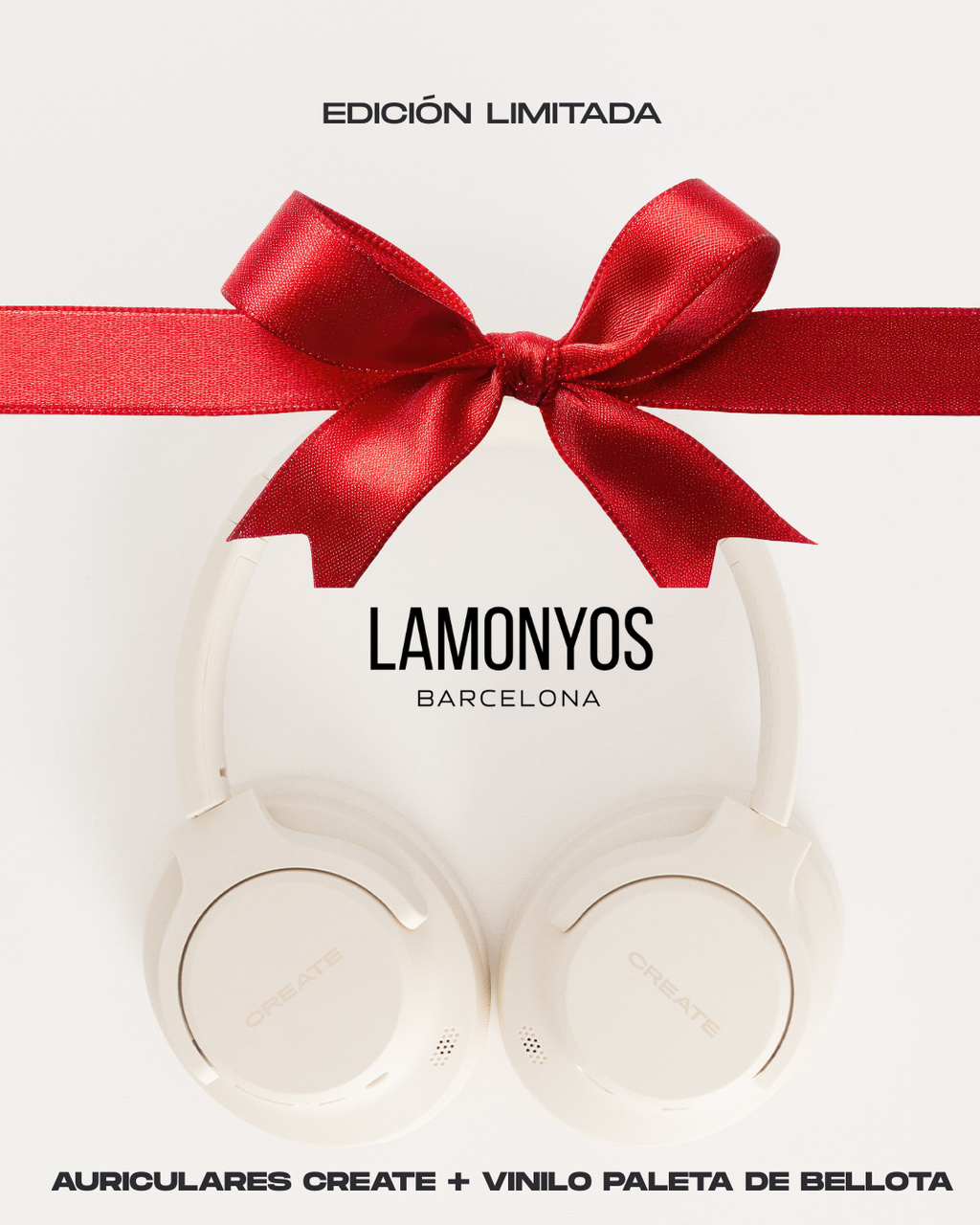 EDICION_LIMITADA AURICULARES CREATE _VINILO_BELLOTA_LAMONYOS