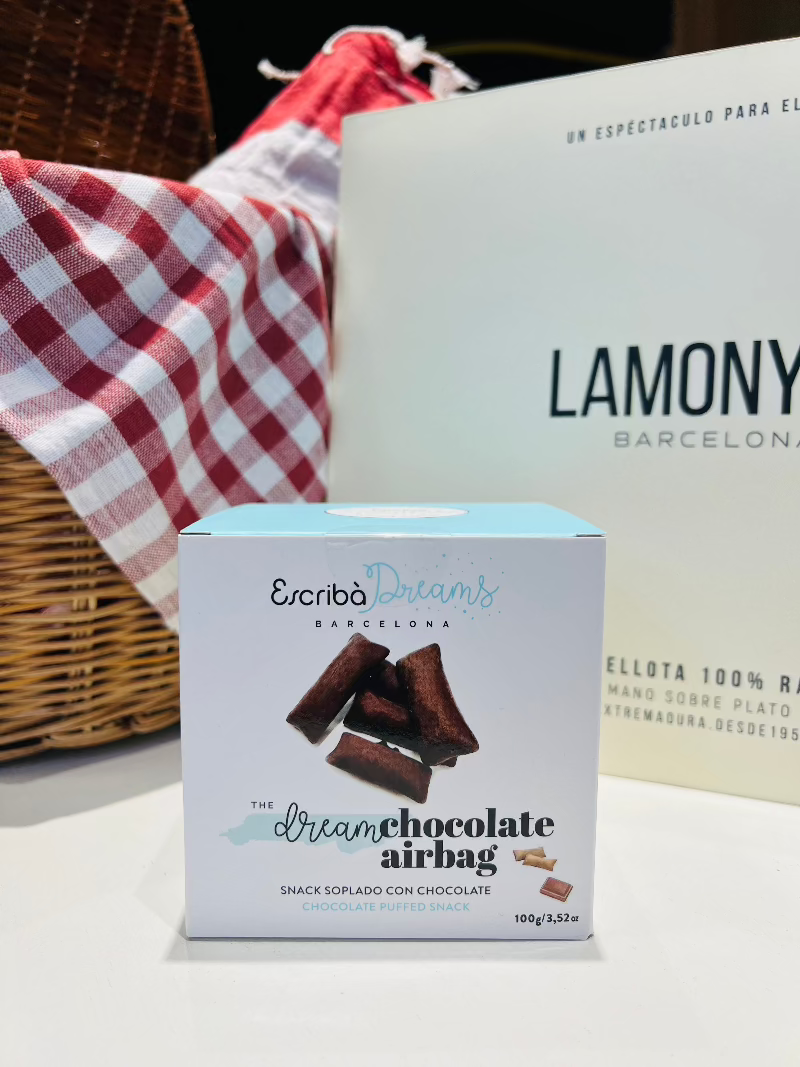 ESCRIBA DREAM CHOCOLATE AIRBAG Snack soplado