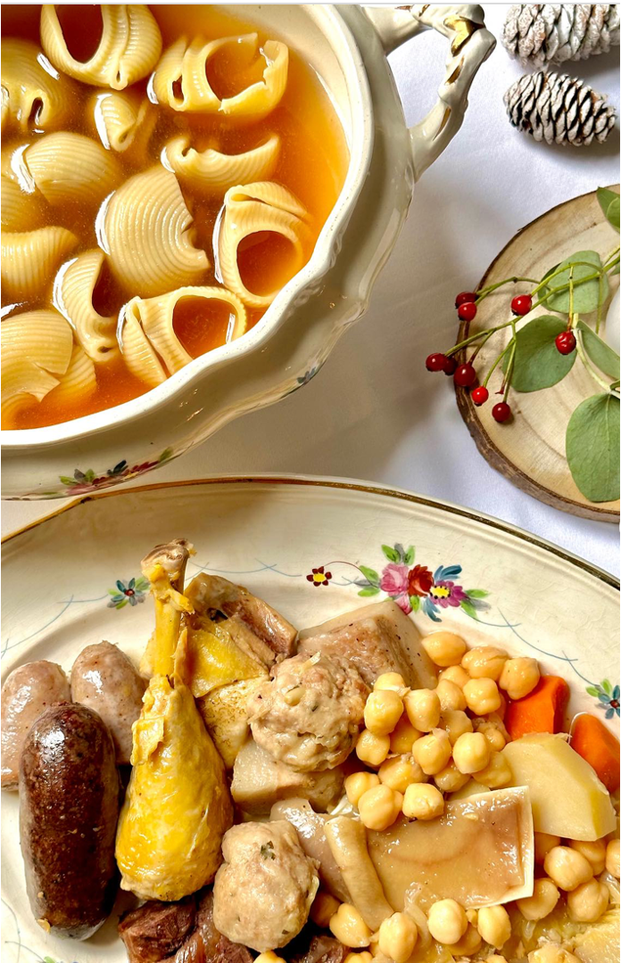 ESCUDELLA para 2 personas CALDO+VERDURA+CARNES JORDI VILA