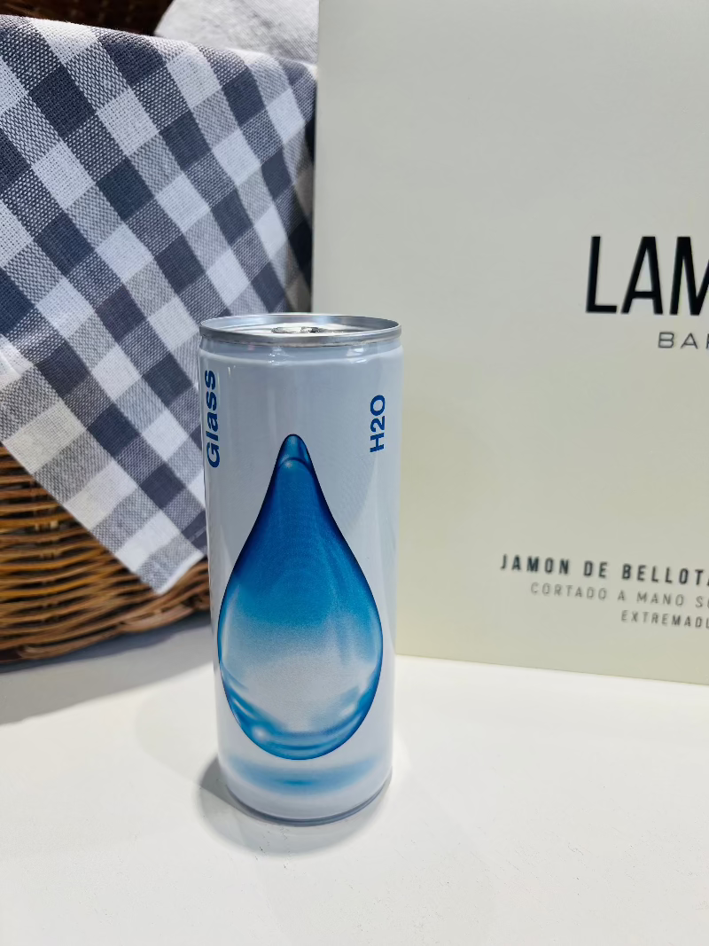 GLASS AGUA SIN GAS LATA