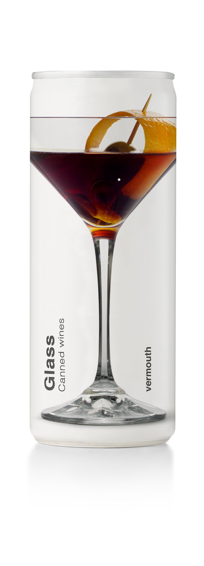 GLASS VERMOUTH LATA 250ML.