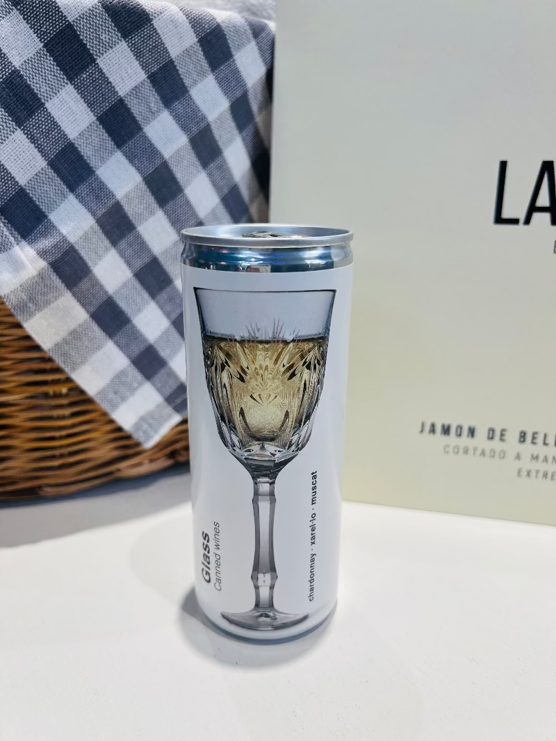 GLASS WHITE VINO BLANCO LATA 250ML