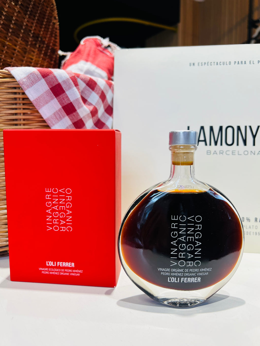 VINAGRE BALSÁMICO ORGANICO DE PEDRO XIMENEZ ROJO GOURMET By L’Oli Ferrer