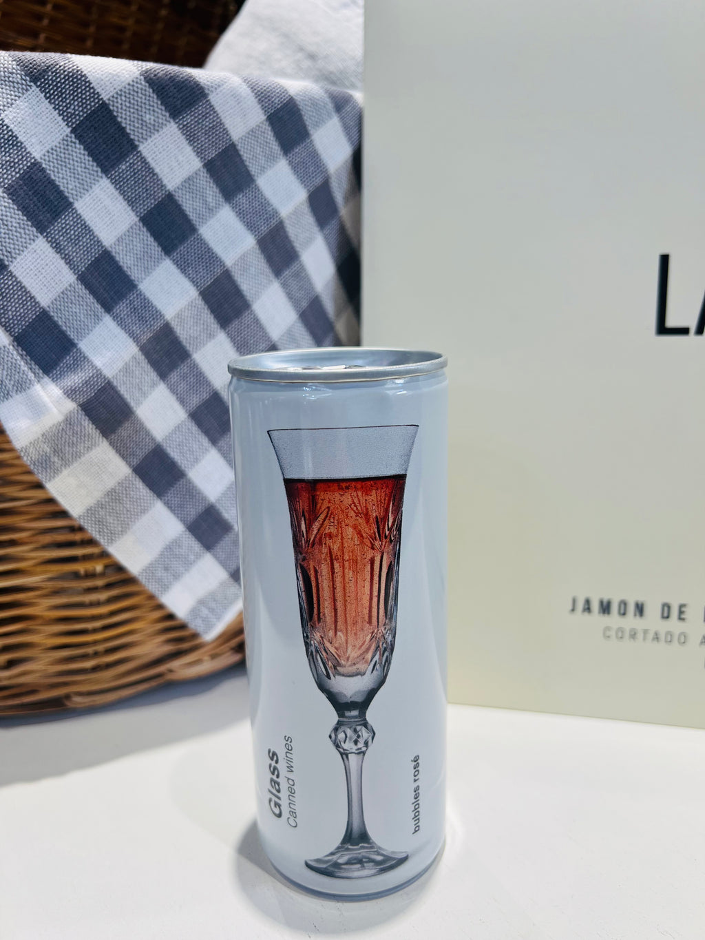 GLASS ROSE BUBBLES ESPUMOSO ROSADO LATA 250ML.GLASS CANNEDWINES