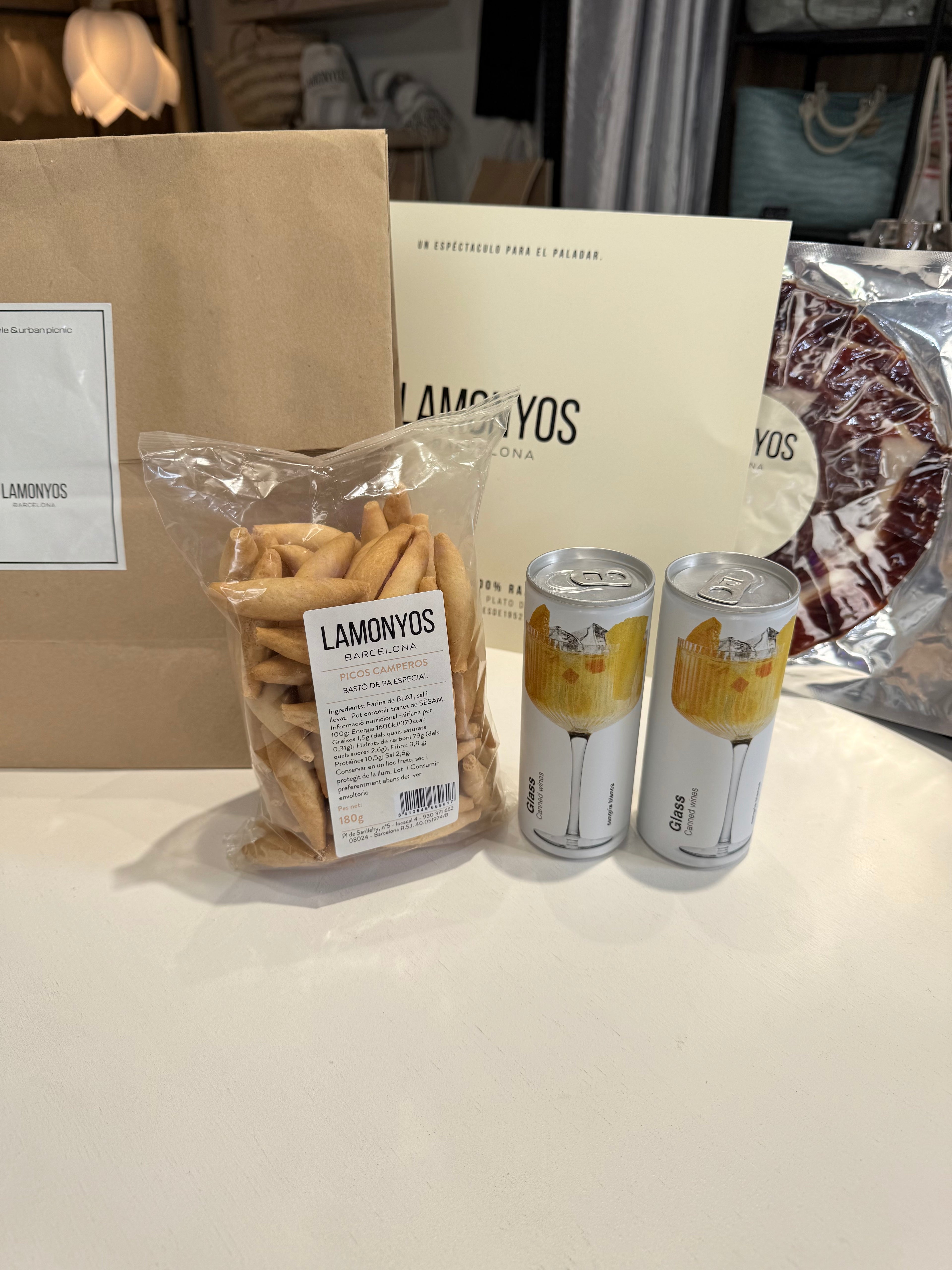 Picnic El Original 100% Barcelona con Sangría White 2 pax