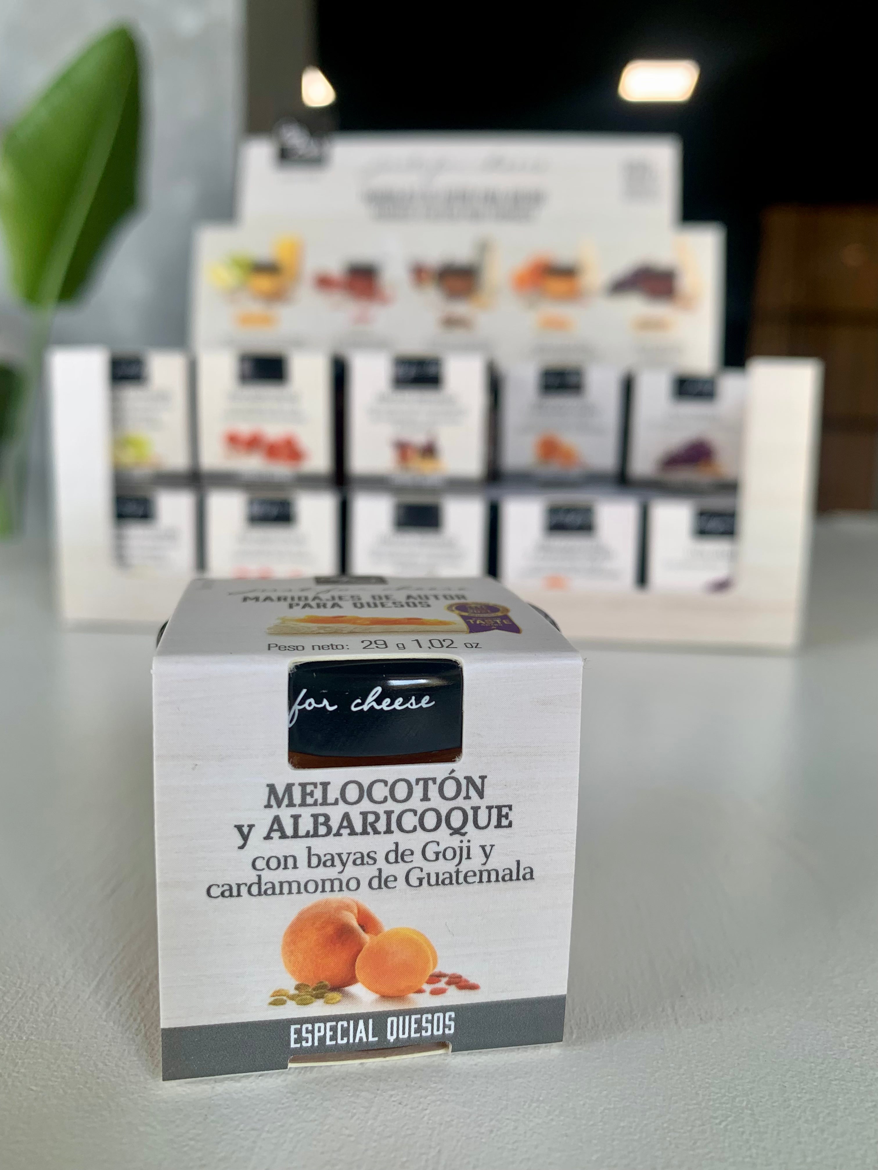 MERMELADAS MINI DE SABORES PARA MARIDAJE QUESOS