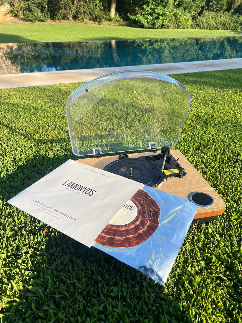 JAMON DE BELLOTA 100% IBERICO 90GR. LAMONYOS