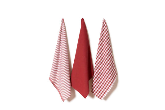 MANTEL PICNIC PARA DOS ROJO