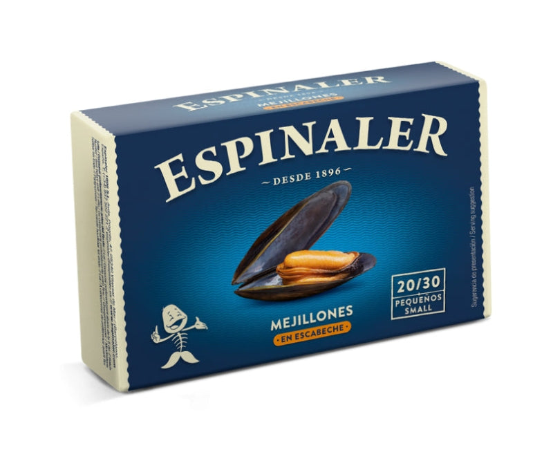 MEJILLON EN ESCABECHE OL-120 20/30