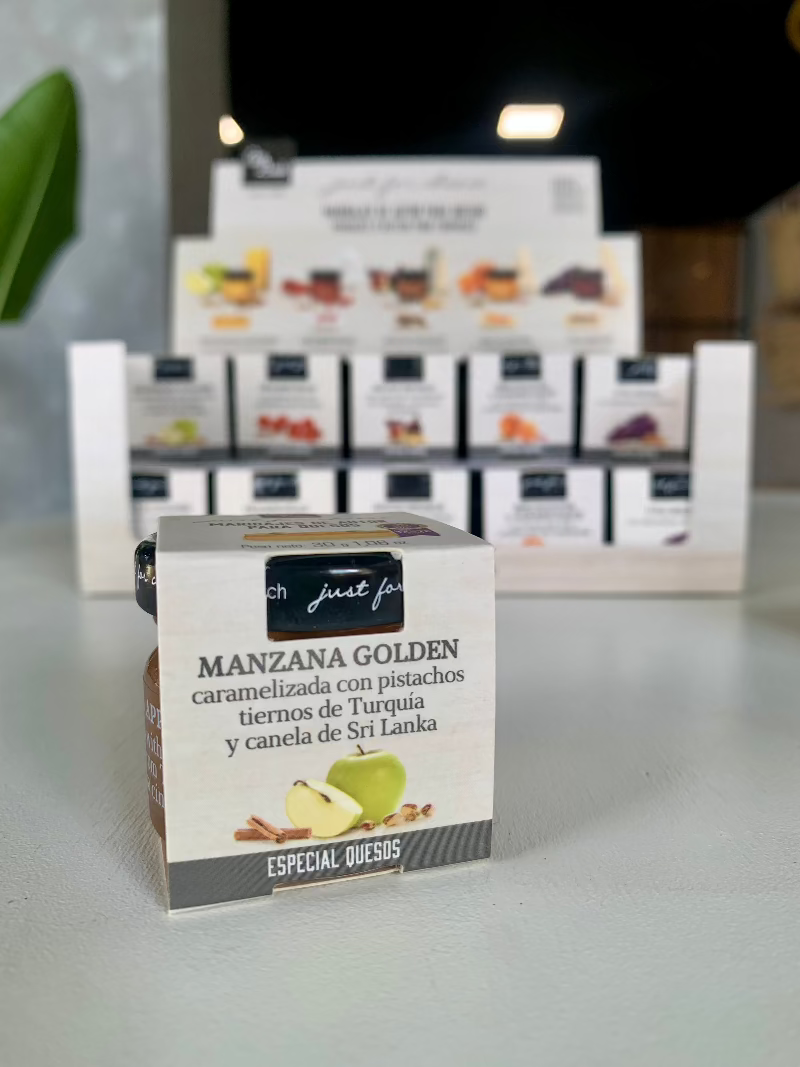 MERMELADAS MINI DE SABORES PARA MARIDAJE QUESOS