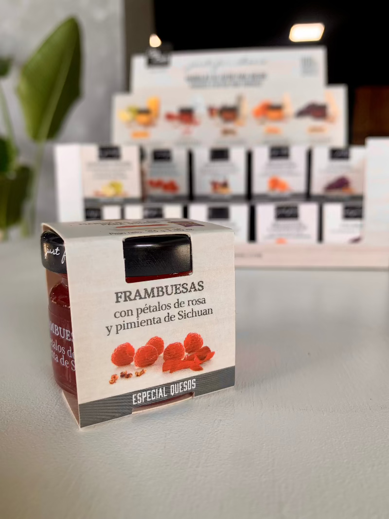 MERMELADAS MINI DE SABORES PARA MARIDAJE QUESOS