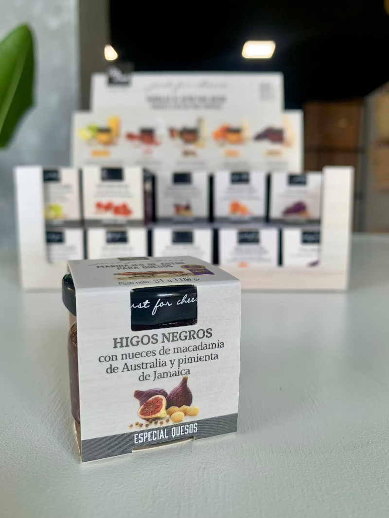 MERMELADAS MINI DE SABORES PARA MARIDAJE QUESOS