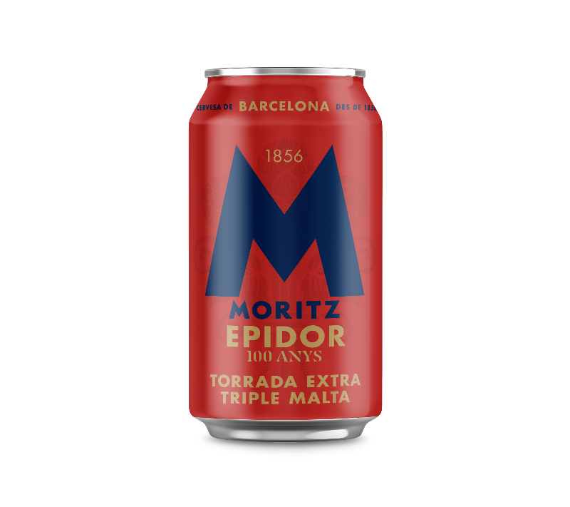 LATA ROJA DE CERVEZA