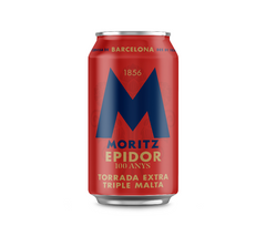 LATA ROJA DE CERVEZA