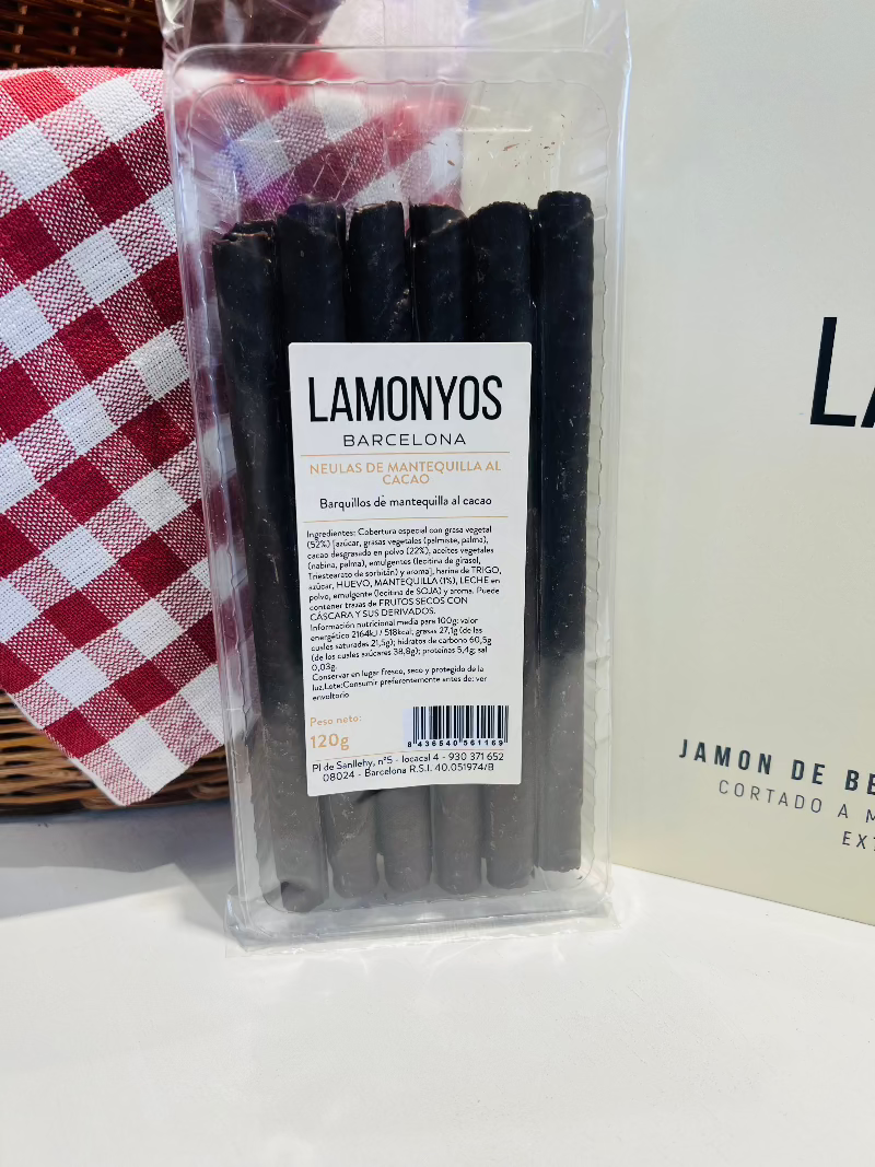 NEULAS DE CHOCOLATE NEGRO LAMONYOS