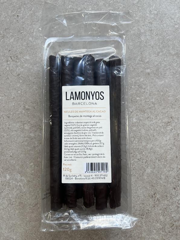 NEULAS DE CHOCOLATE NEGRO LAMONYOS