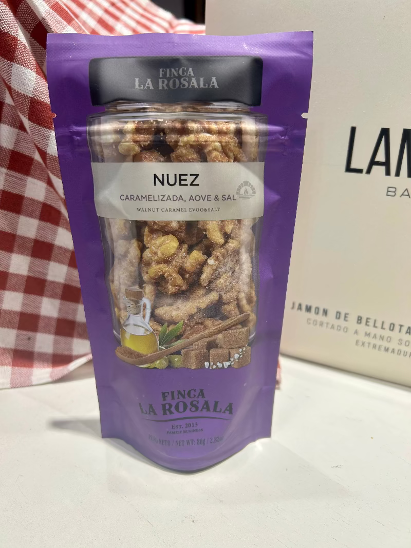NUEZ CARAMELIZADA AOVE&SAL