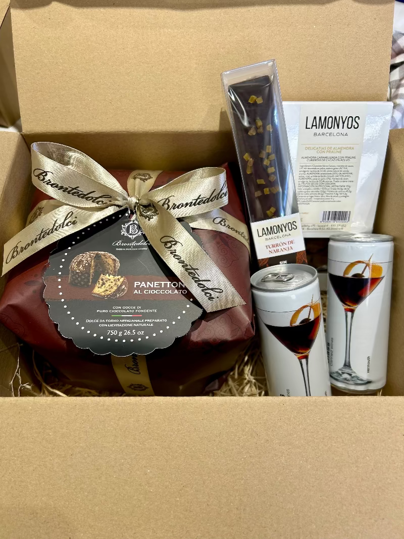 PACK REGALO Panettone y dulces Lamonyos