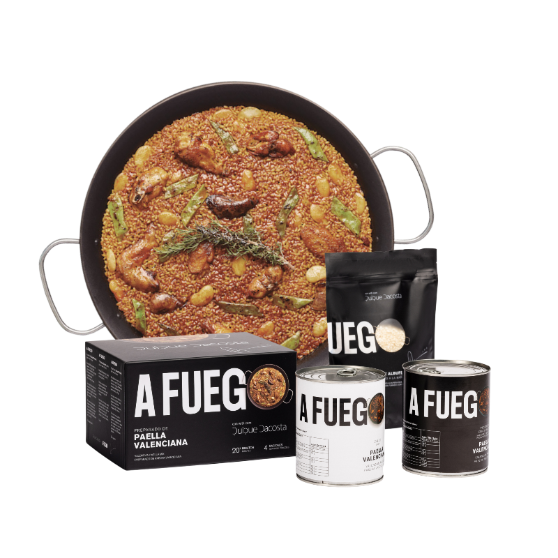 PAELLA VALENCIANA PARA 4 PERSONAS BY QUIQUE DACOSTA