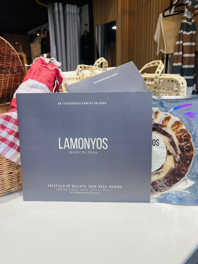PALETA DE BELLOTA 100% IBERICO 90GR. LAMONYOS