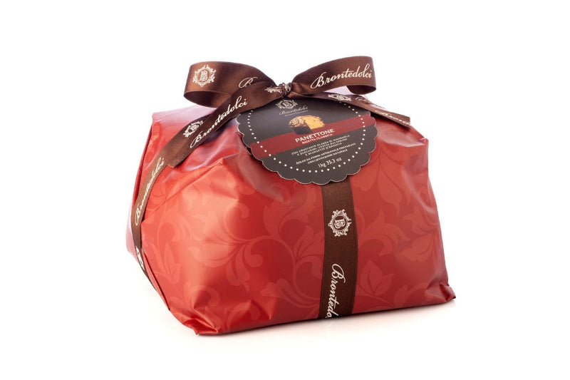 PANETTONE AL HORNO CLASICO CON PASAS BRONTEDOLCI