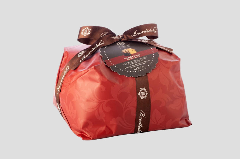 PANETTONE BRONTE AL HORNO CLASICO CON PASAS BRONTEDOLCI